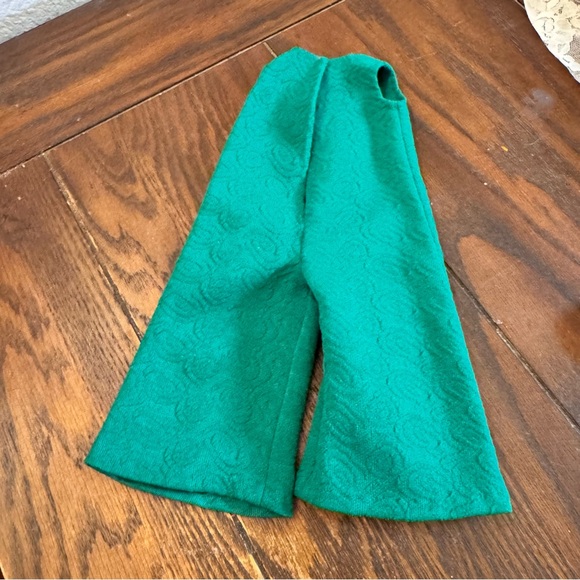vintage ideal 15” chrissy or velvet doll Green Doll Jumpsuit clothes - Picture 5 of 5